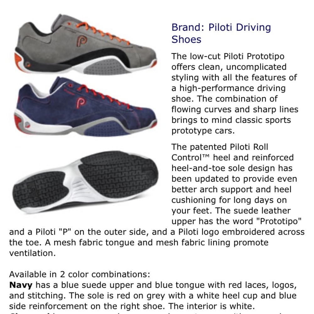 Brand new Piloti Driving Shoes size US 11.5